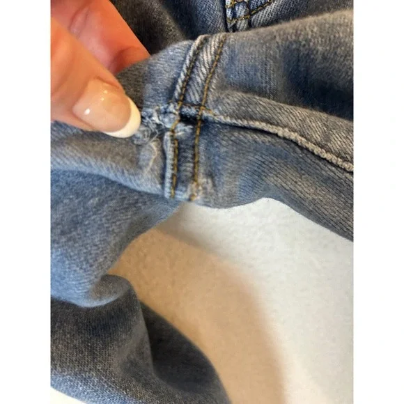 Kancan Signature HighRise Ankle Jeans 28 Blue Distressed Buckle Exclusive - Picture 9 of 9